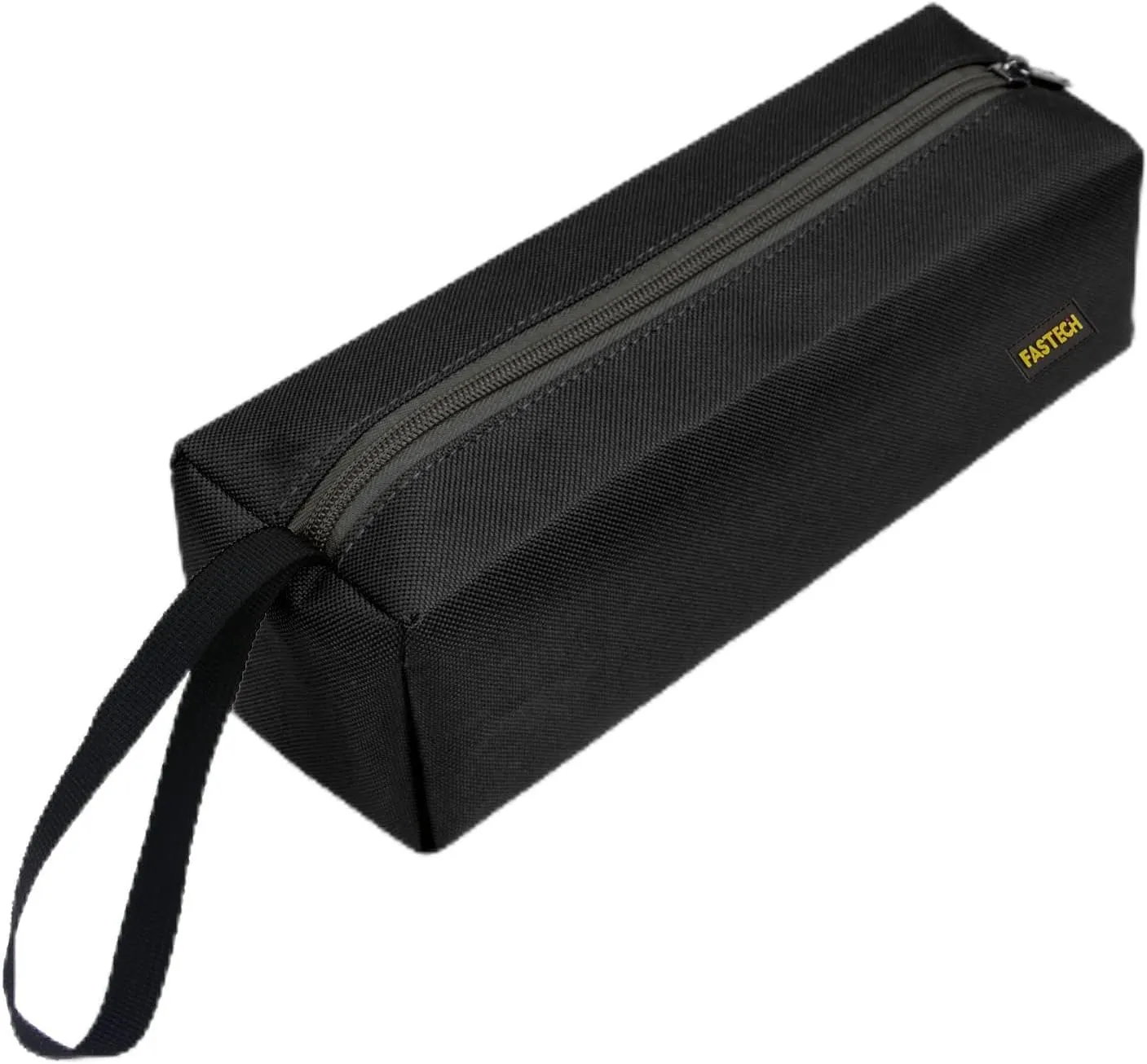 1-Pack Zipper Utility Tool Bag, Small Zipper Bags/Multi-Purpose Tool Pouch Tote Bags Storage Organizer for Screwdrivers, Pliers, Nut Drivers Gifts to Men/Women. (Black)