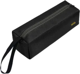 1-Pack Zipper Utility Tool Bag, Small Zipper Bags/Multi-Purpose Tool Pouch Tote Bags Storage Organizer for Screwdrivers, Pliers, Nut Drivers Gifts to Men/Women. (Black)