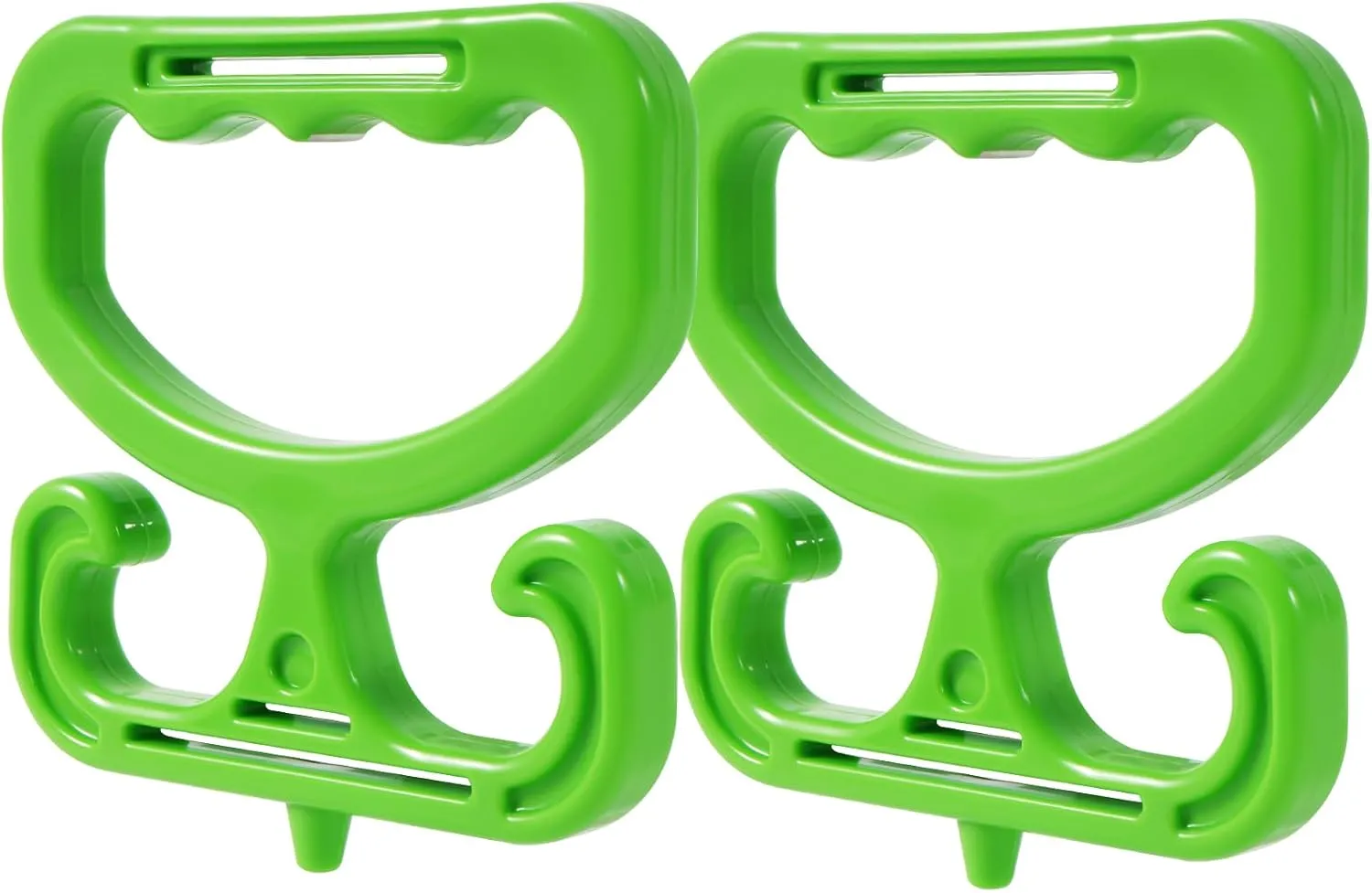 2-Pack Grocery Bag Carrier, Heavy Duty Grocery Bag Holder, Each Holds Up to 100lbs  Comfortable Grip for Carrying Shopping Bags, Grocery Bags, Buckets & More
