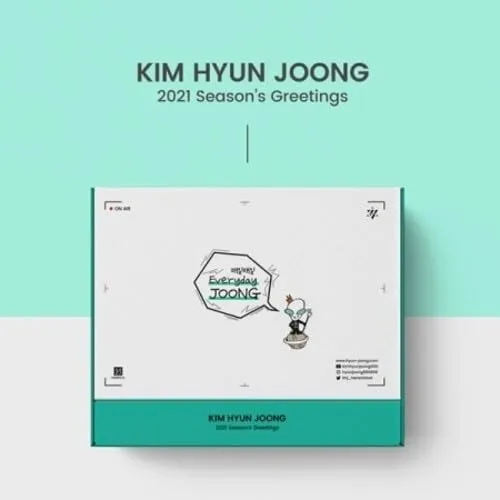 2021 Season's Greetings (Everyday Joong) (incl. Shopping Bag, 2021Calendar, Diary ,Bromide, Pocket Folding Card   Postcard)