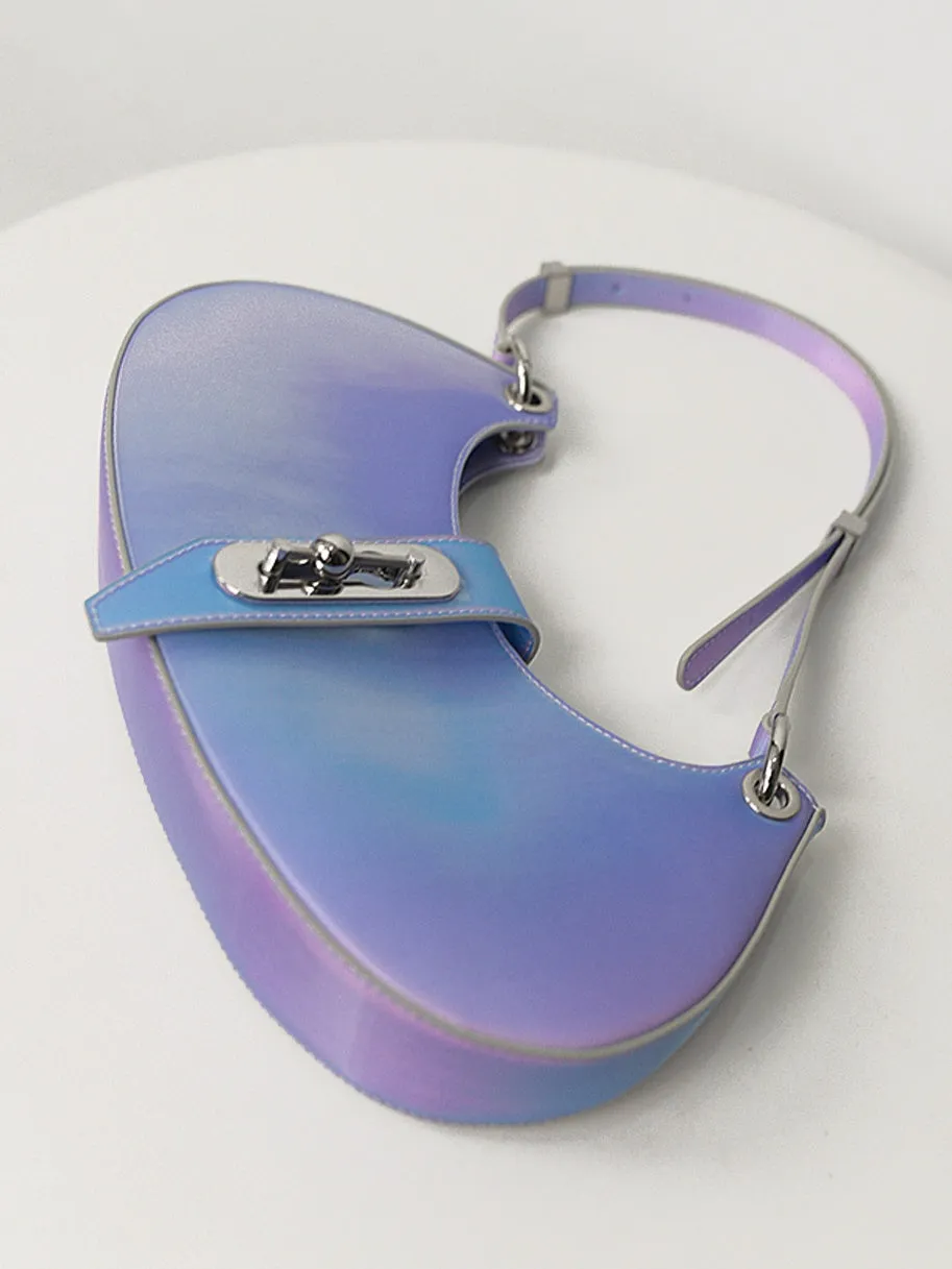 3D Gradient Small Square Chain Bag