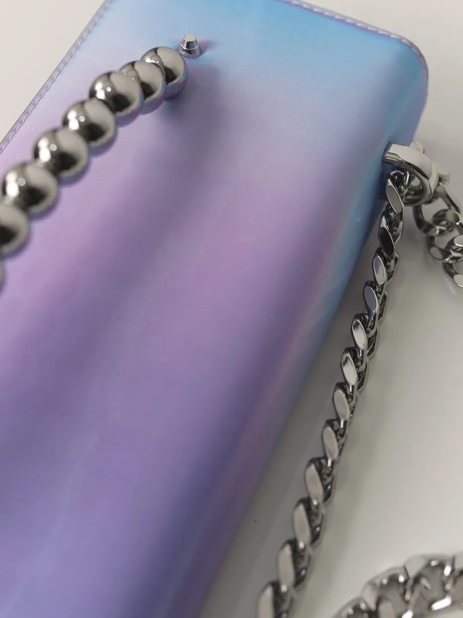 3D Gradient Small Square Chain Bag
