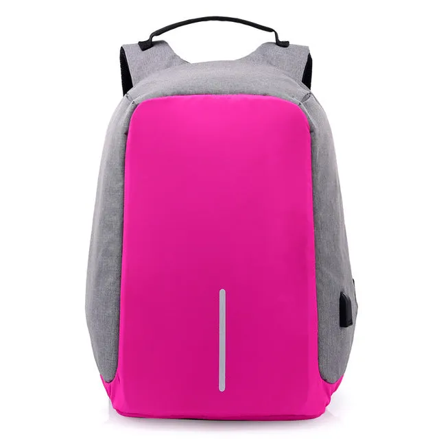 Anti-theft backpack Multifunction USB Charge Men 15inch Laptop Backpacks School Bags Travel Backpack