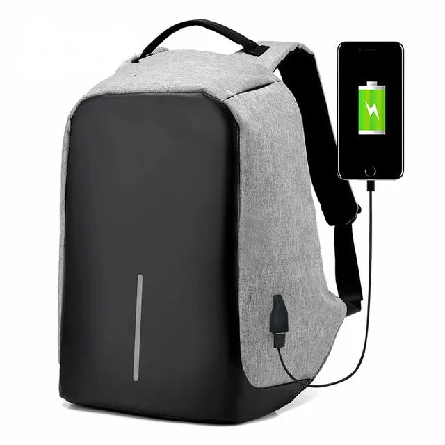 Anti-theft backpack Multifunction USB Charge Men 15inch Laptop Backpacks School Bags Travel Backpack
