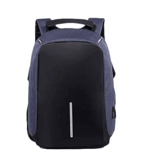 Anti-theft backpack Multifunction USB Charge Men 15inch Laptop Backpacks School Bags Travel Backpack