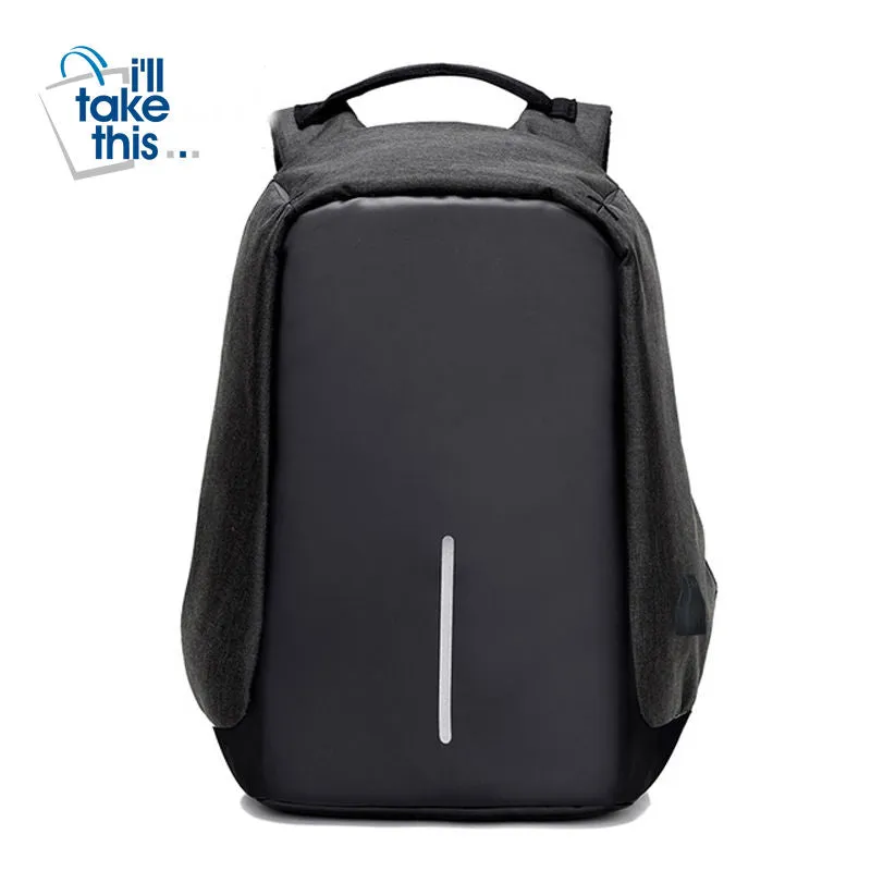Anti-theft backpack Multifunction USB Charge Men 15inch Laptop Backpacks School Bags Travel Backpack
