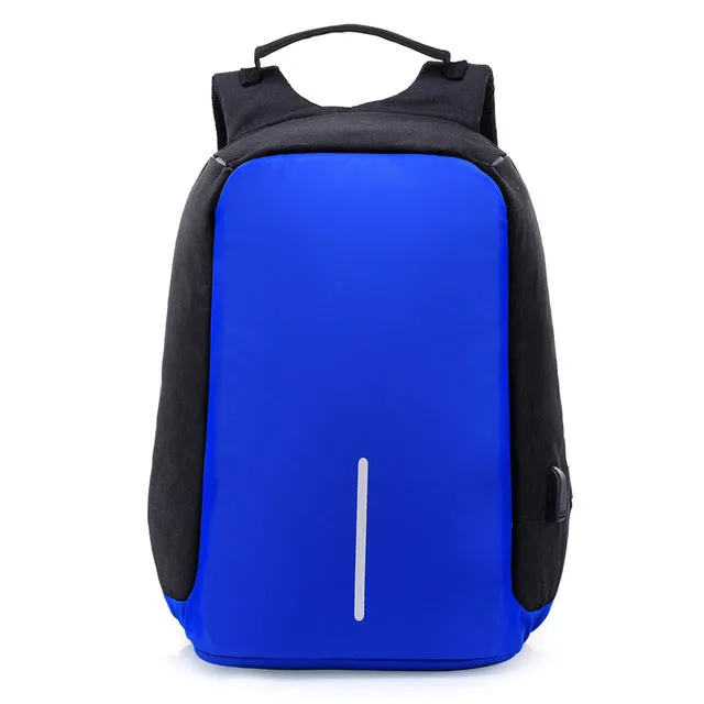Anti-theft backpack Multifunction USB Charge Men 15inch Laptop Backpacks School Bags Travel Backpack
