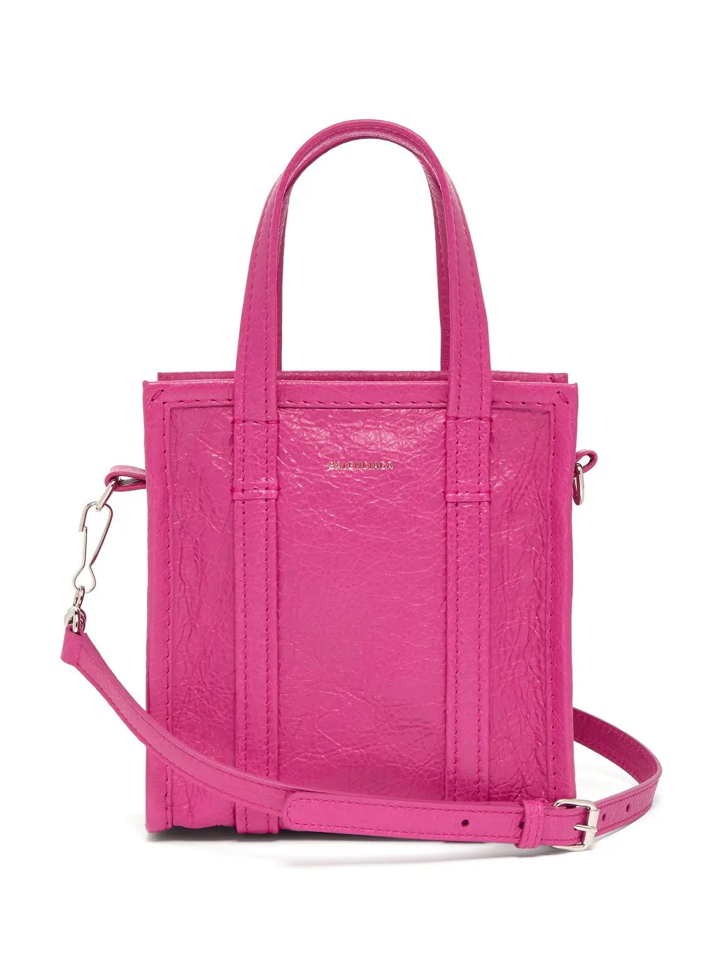 Balenciaga Bazar Leather Shopper Bag XXS