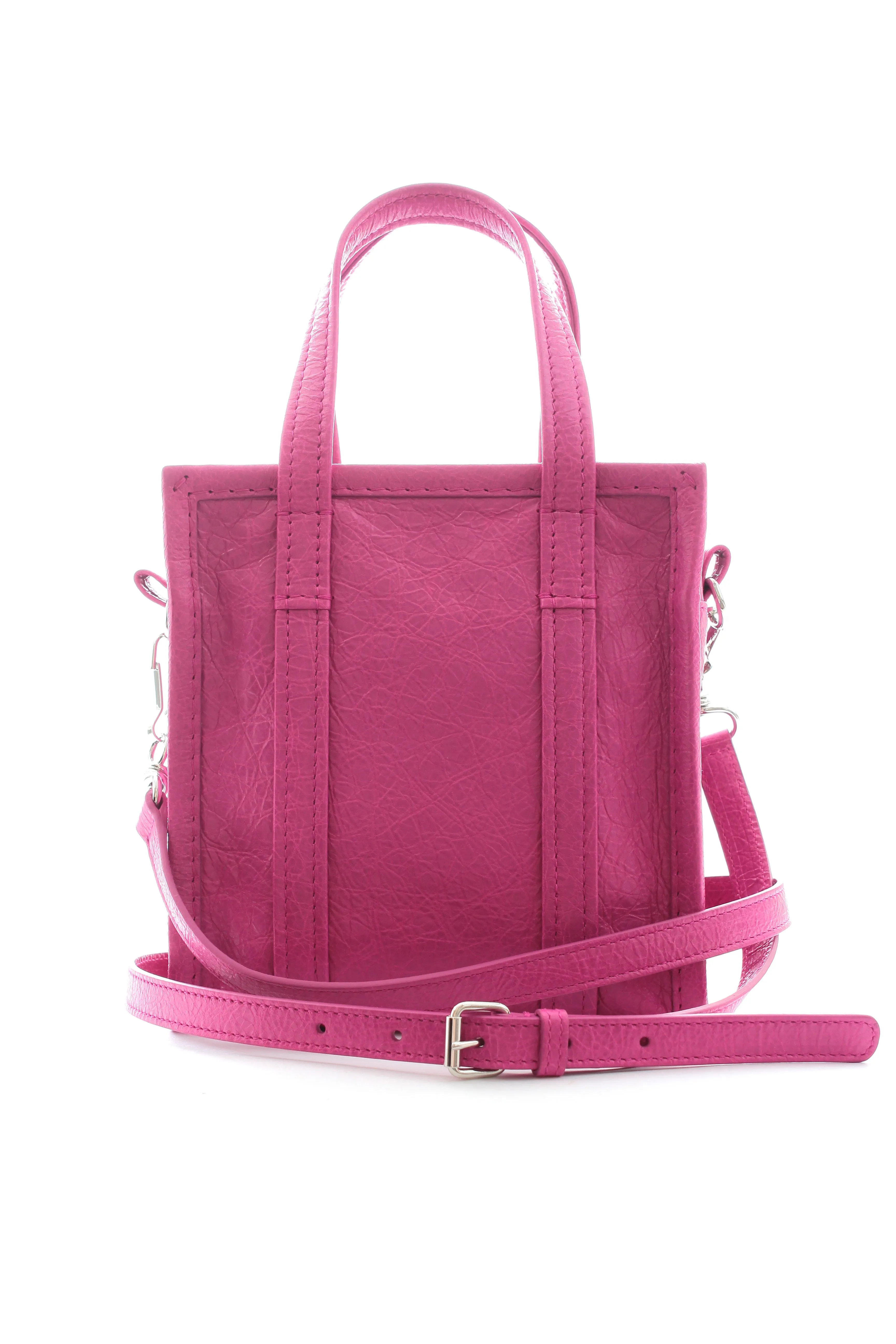 Balenciaga Bazar Leather Shopper Bag XXS