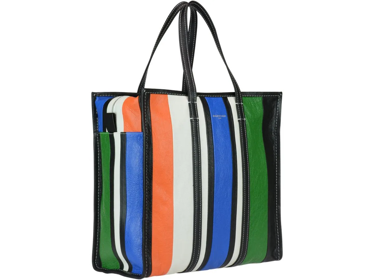 Balenciaga Bazar Leather Shopper Bag