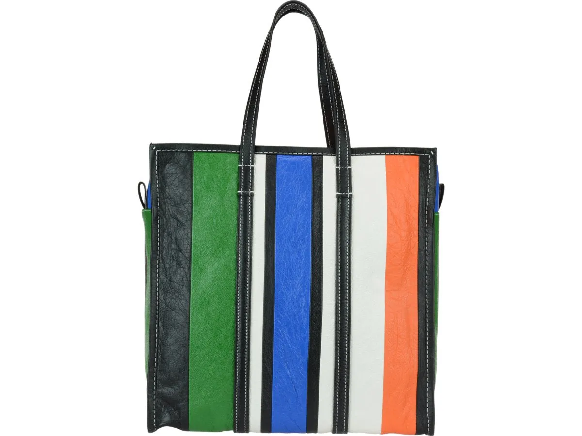 Balenciaga Bazar Leather Shopper Bag