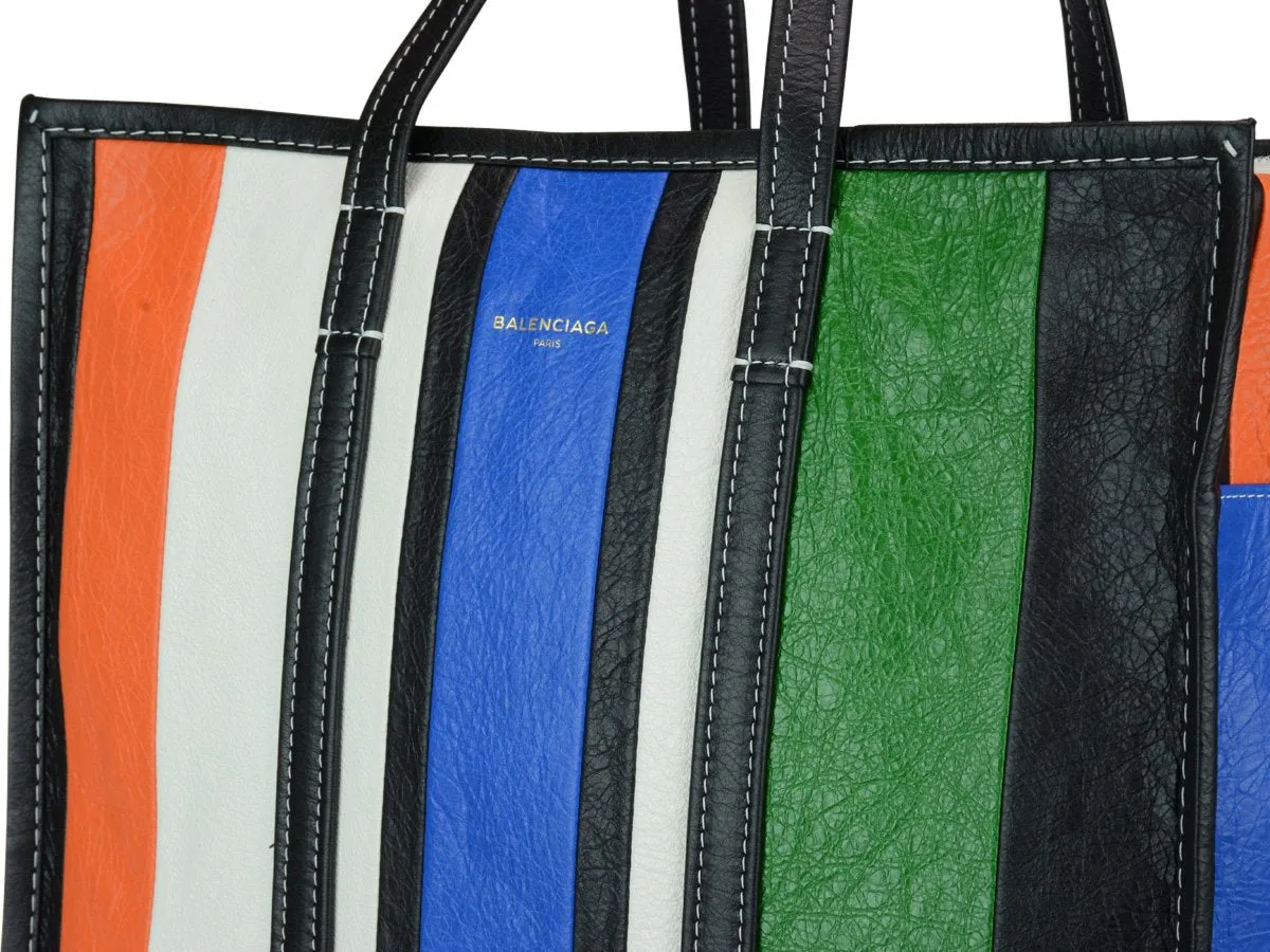Balenciaga Bazar Leather Shopper Bag