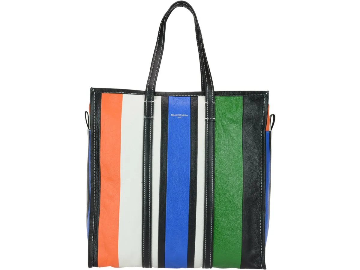 Balenciaga Bazar Leather Shopper Bag