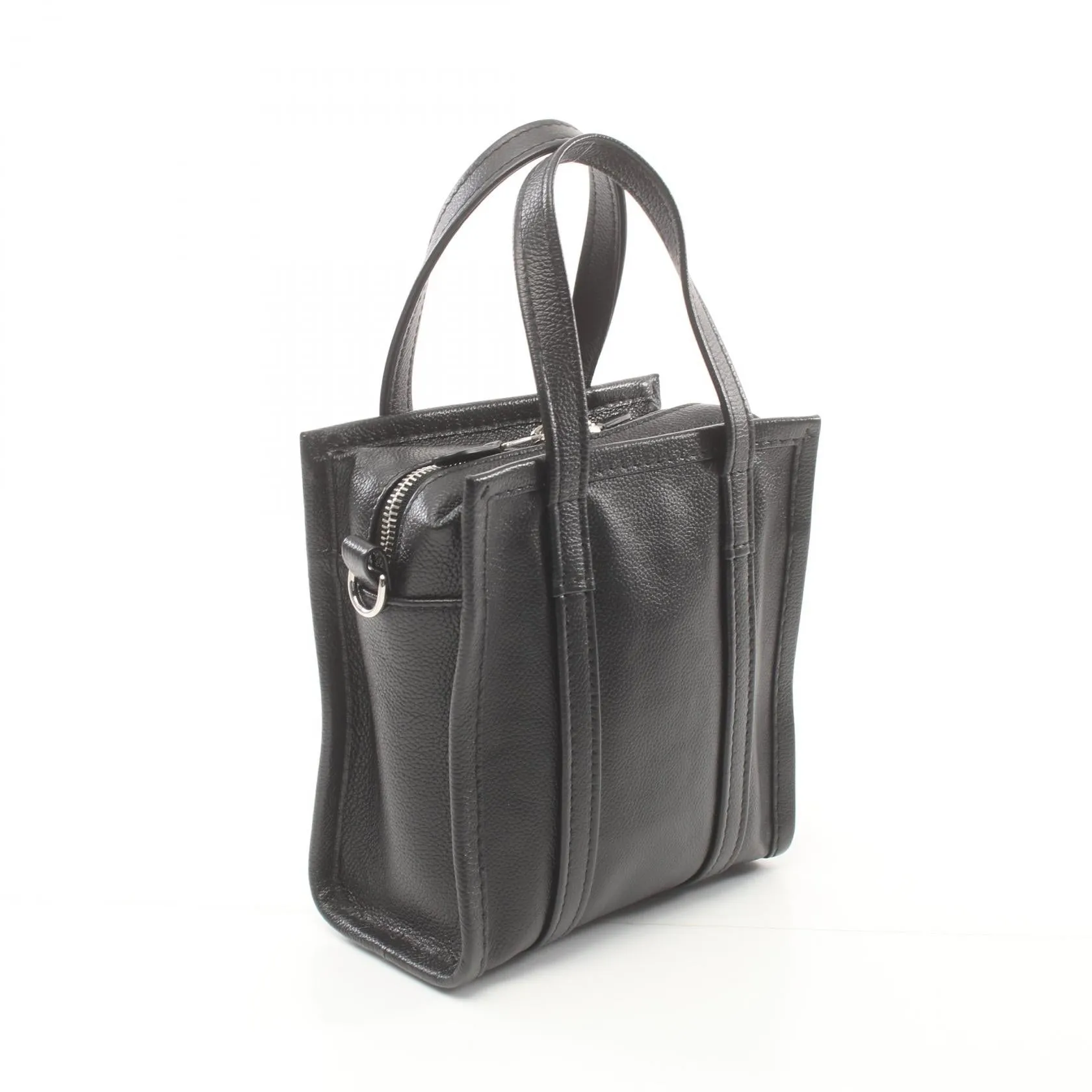 Balenciaga Bazar Shopper XXS Leather Handbag