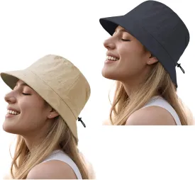 Bucket Sun Hat for Women&Man, UPF50 /Lightweight/Quick-Dry/Waterproof Fishing Hat for Fishing/Camping/Gardening