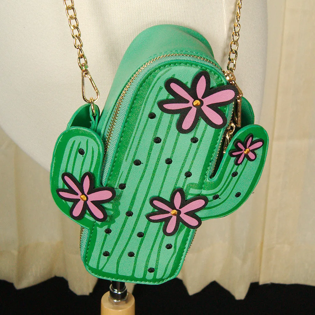 Cacti Crossbody Handbag