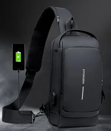 Carbon Fiber Anti-Theft Backpack