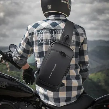 Carbon Fiber Anti-Theft Backpack