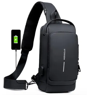Carbon Fiber Anti-Theft Backpack