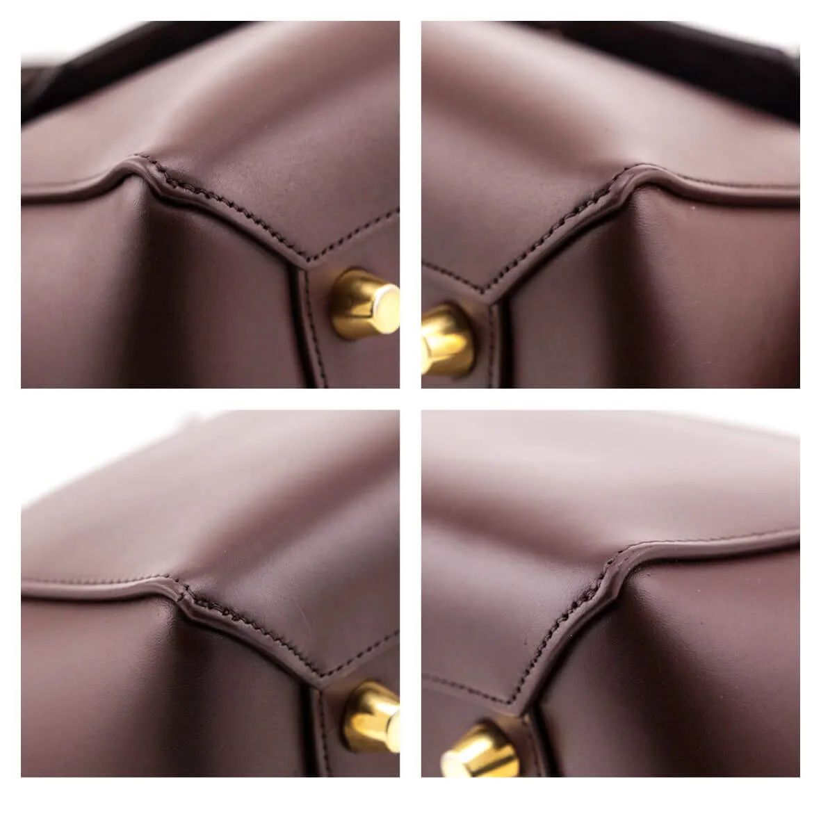 Celine Bordeaux Smooth Calfskin Mini Belt Bag