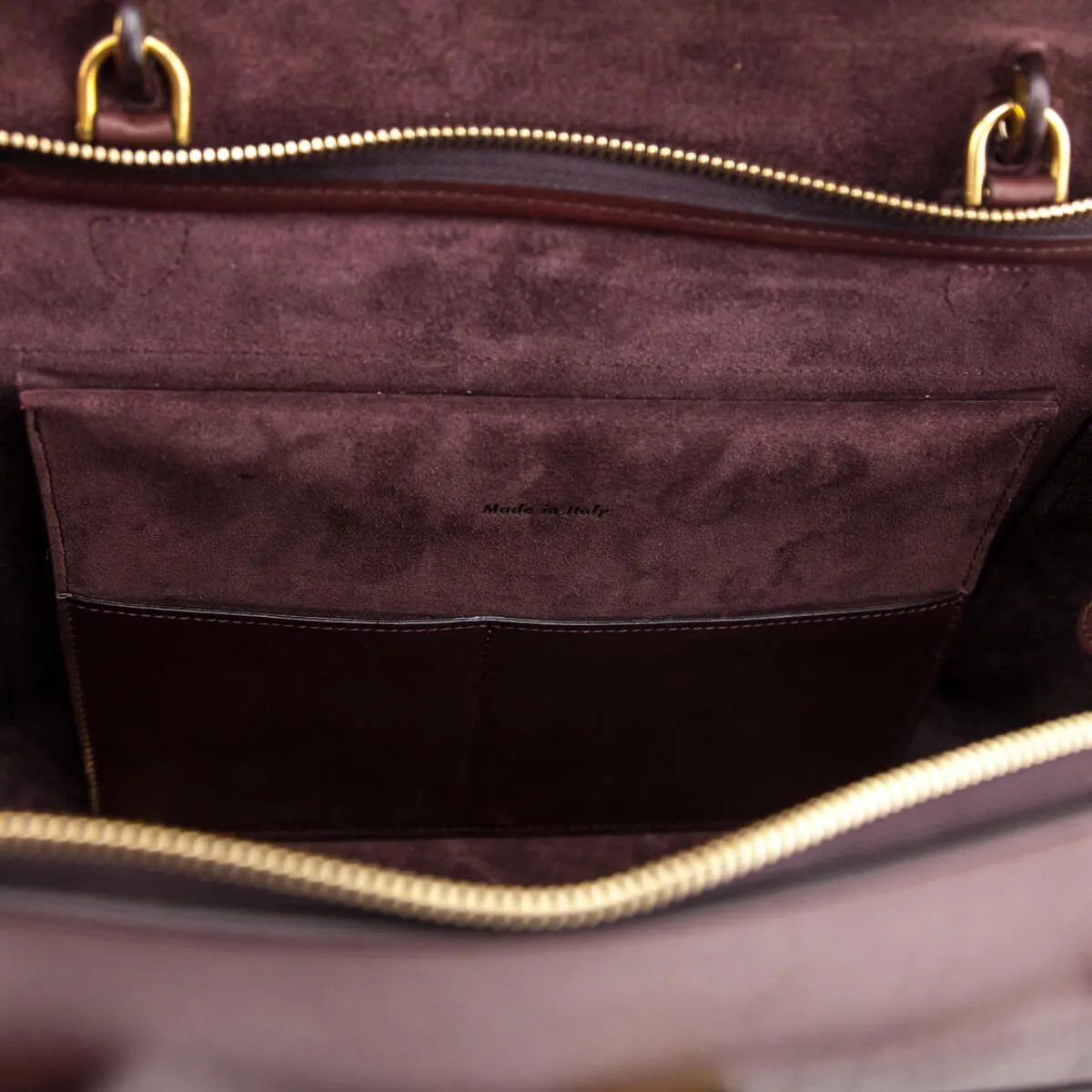 Celine Bordeaux Smooth Calfskin Mini Belt Bag