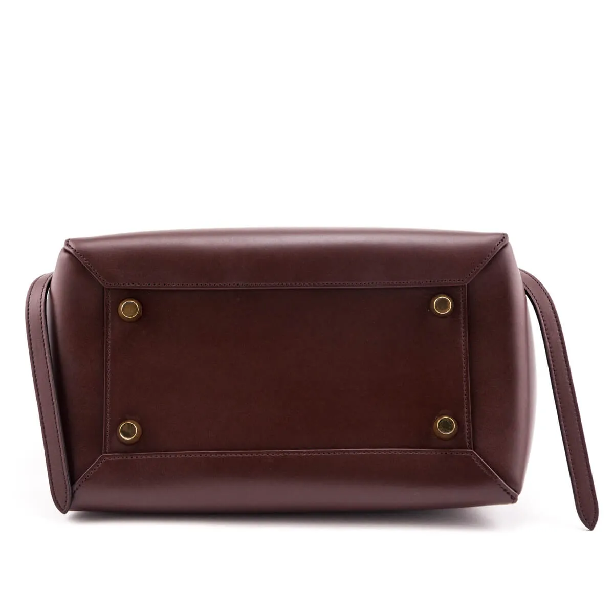 Celine Bordeaux Smooth Calfskin Mini Belt Bag