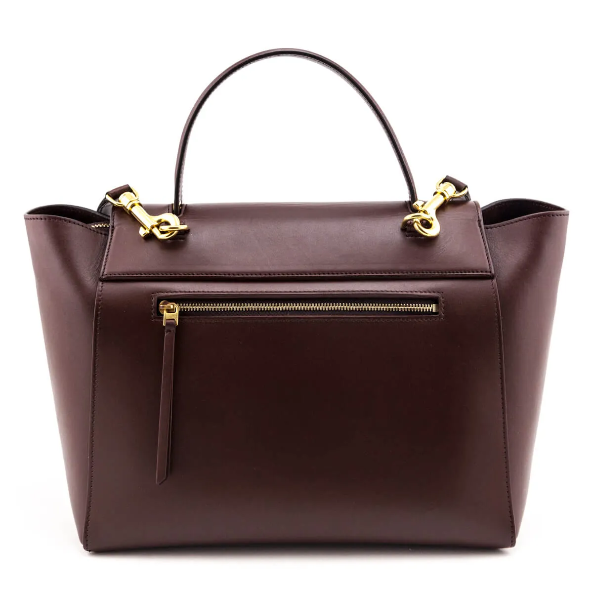 Celine Bordeaux Smooth Calfskin Mini Belt Bag