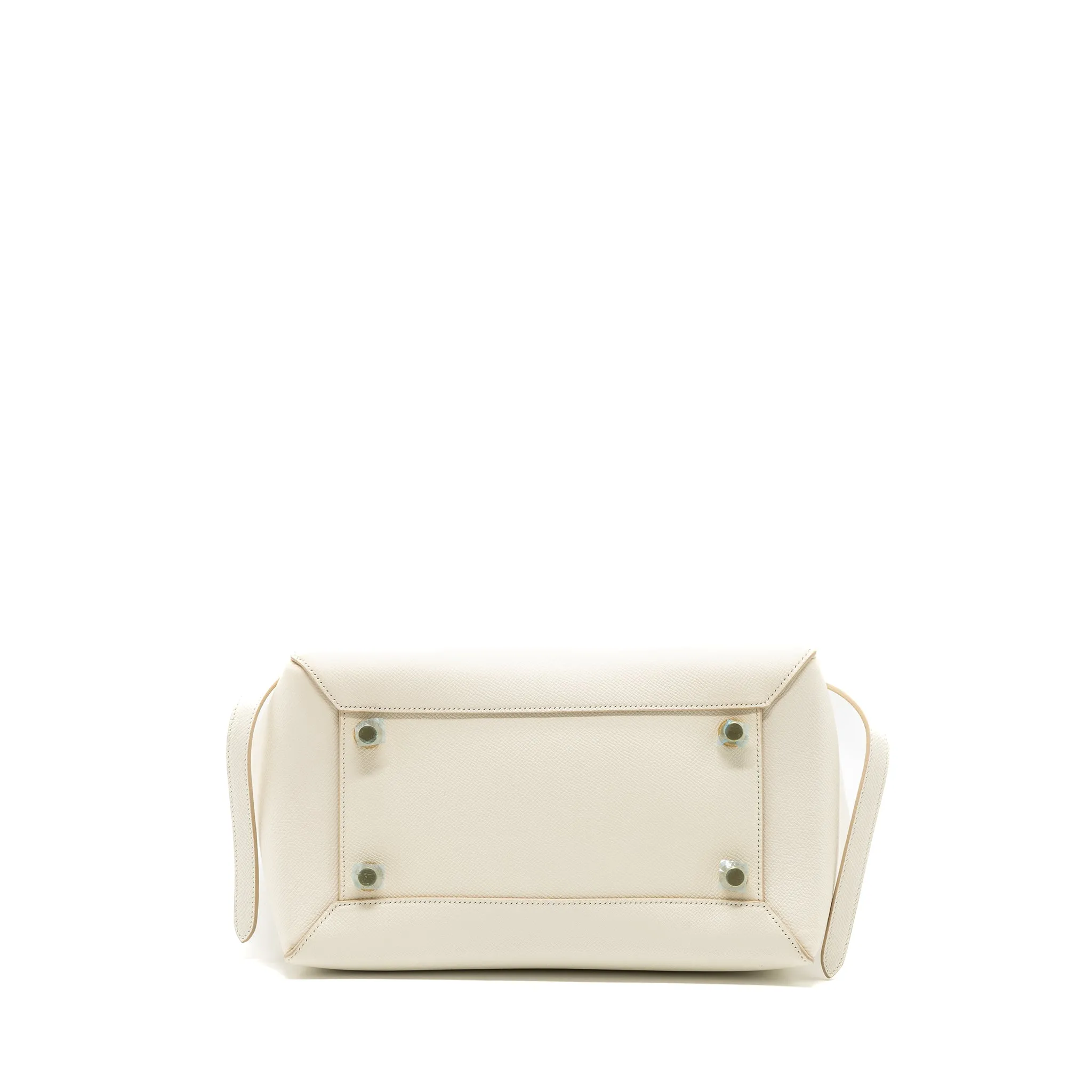Celine Mini Belt Bag Grained Calfskin White
