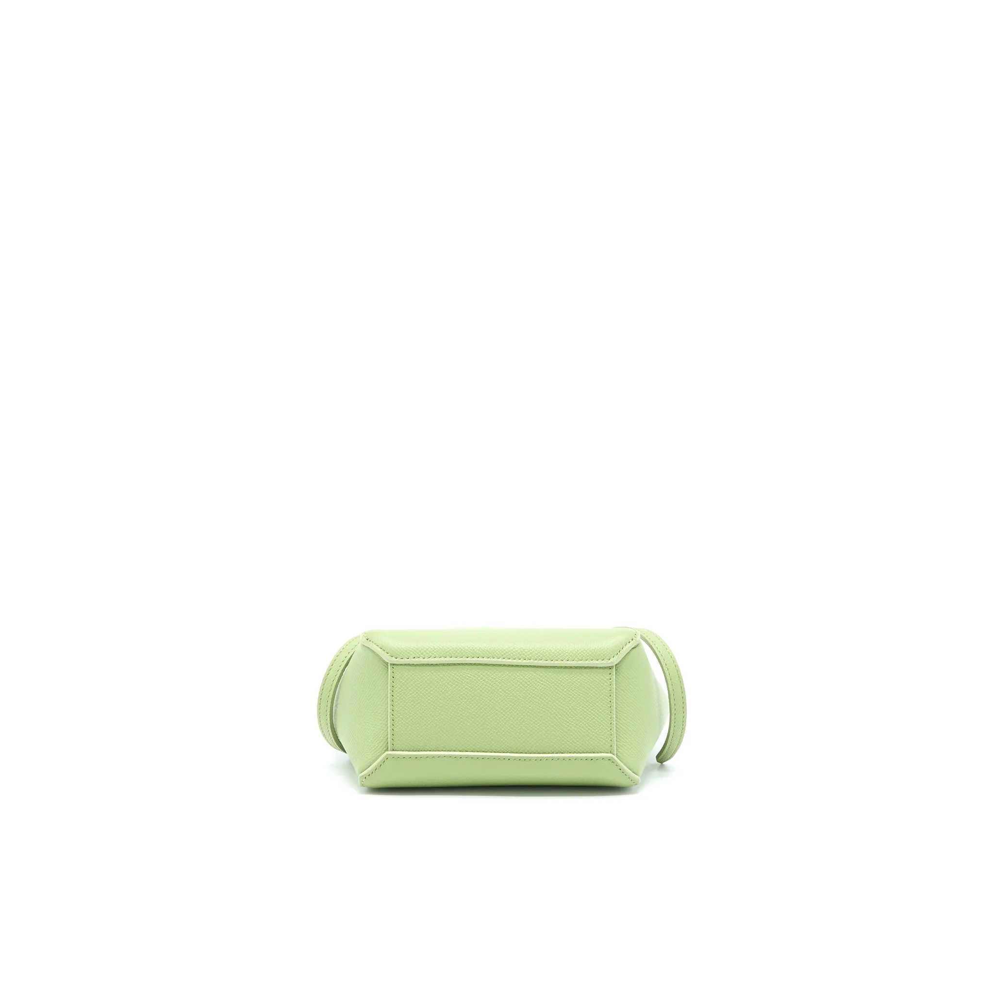 Celine Pico Belt Bag Grained Calfskin Light Green
