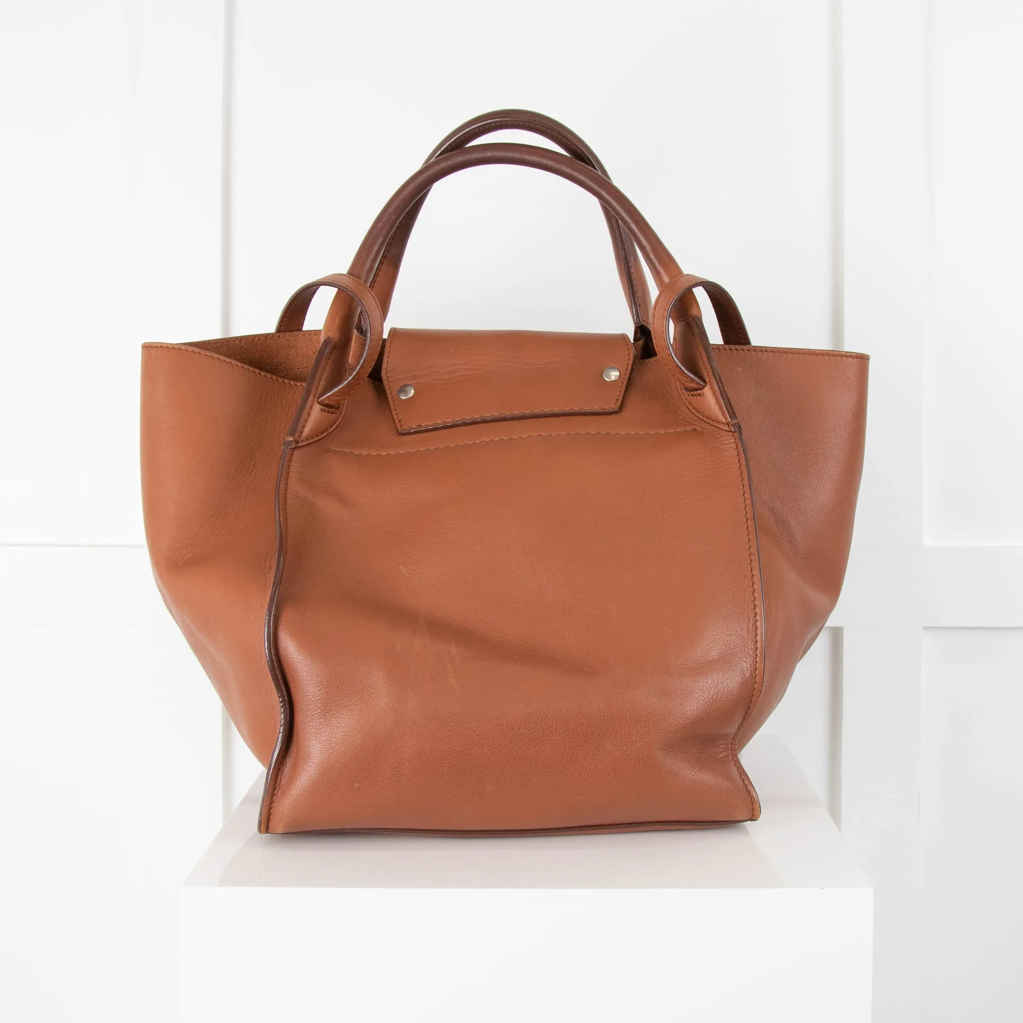 Celine Tan Leather Big Bag
