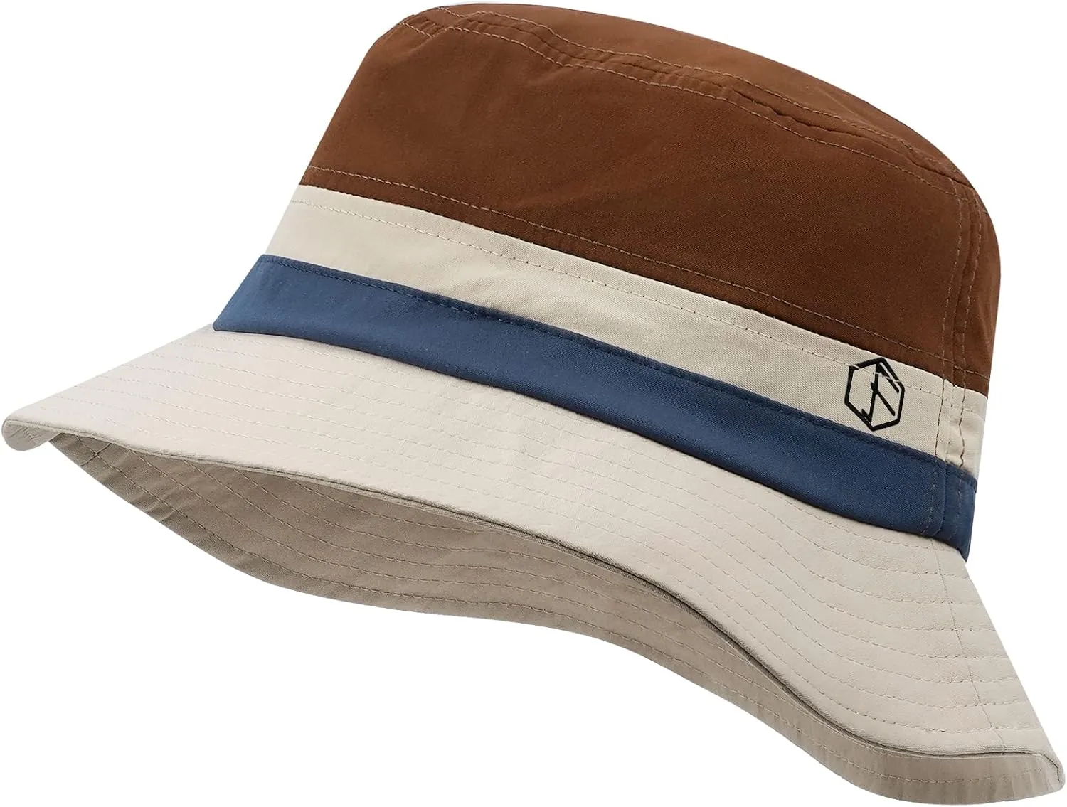 Clakllie Cotton Fisherman Cap Unisex Bucket Hat Foldable Lightweight UV Protation Caps Hiking Travel Hats Outdoor Sports Cap