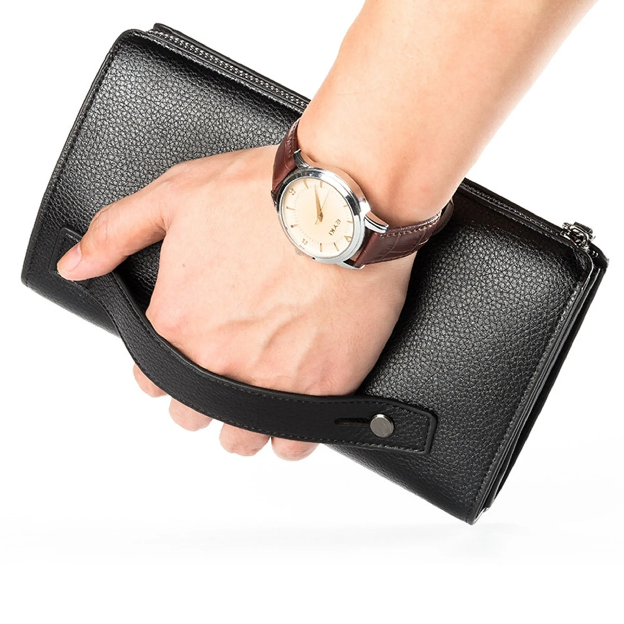 Clutch bag large capacity wallet for men