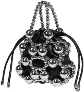 Cute Crossbody Bag Purse for Women, Aesthetic Fashion Sling Purse Harajuku Y2k Purse Handbags Ladies Hobo Shoulder Bag (black)