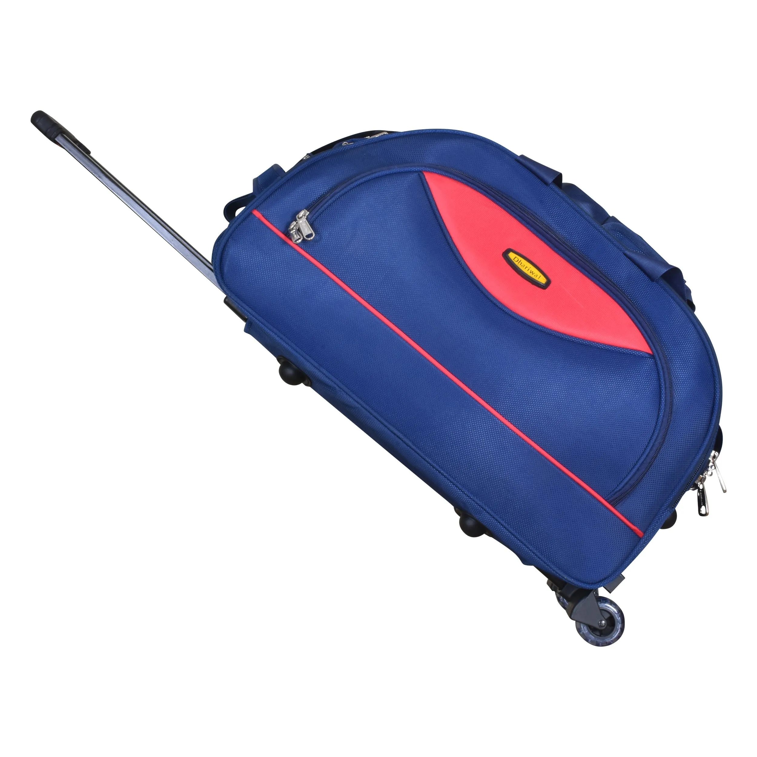 Dhariwal Rolling Trolley Duffle Bag [Size 20"] [Capacity(in L) 50L] [Model No. DB-704]