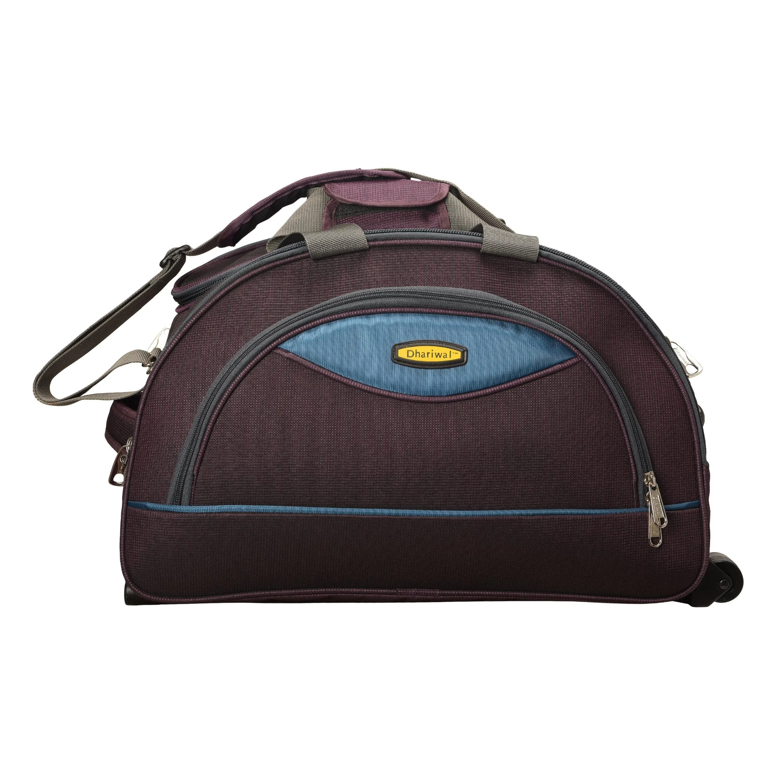 Dhariwal Rolling Trolley Duffle Bag [Size 20"] [Capacity(in L) 50L] [Model No. DB-704]