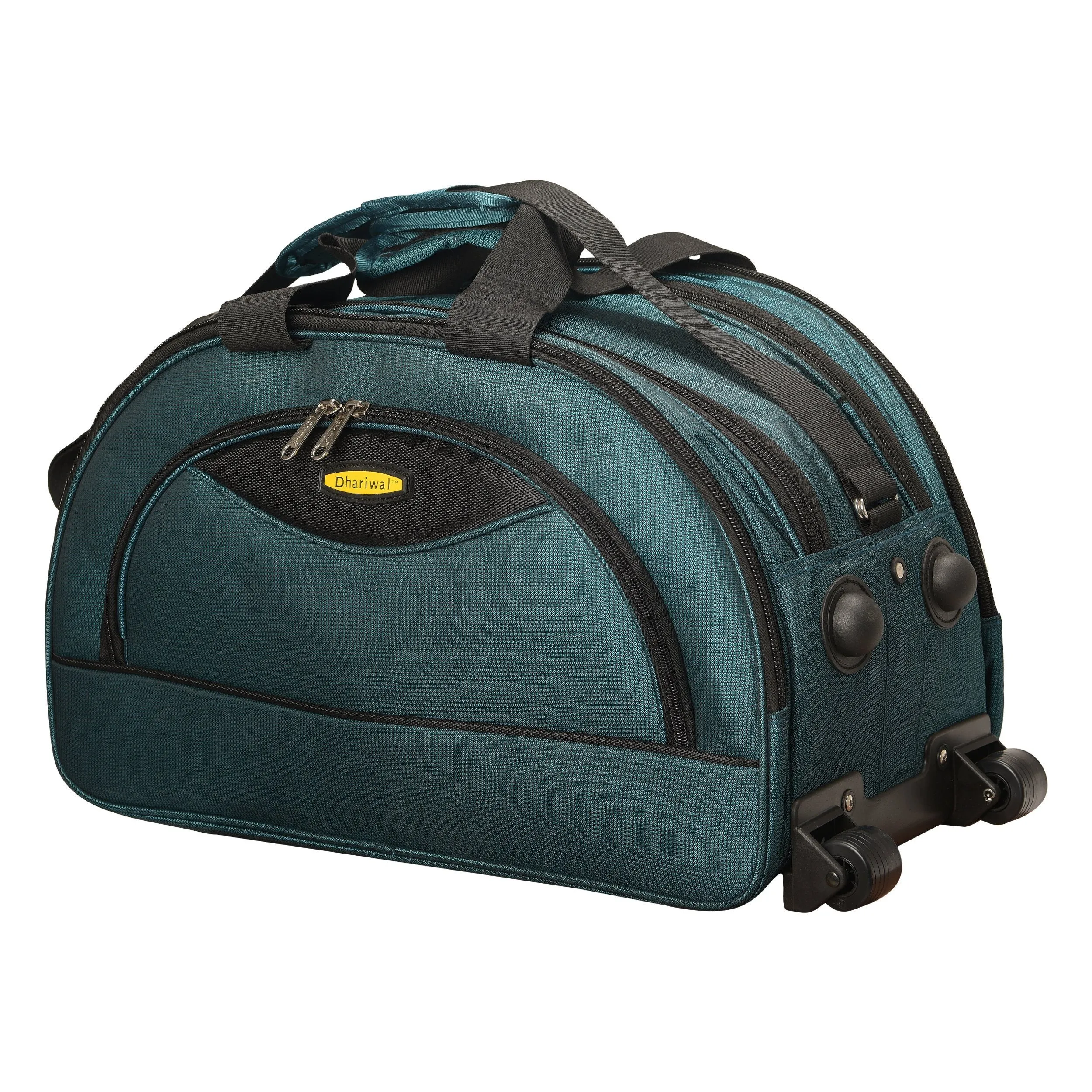 Dhariwal Rolling Trolley Duffle Bag [Size 20"] [Capacity(in L) 50L] [Model No. DB-704]