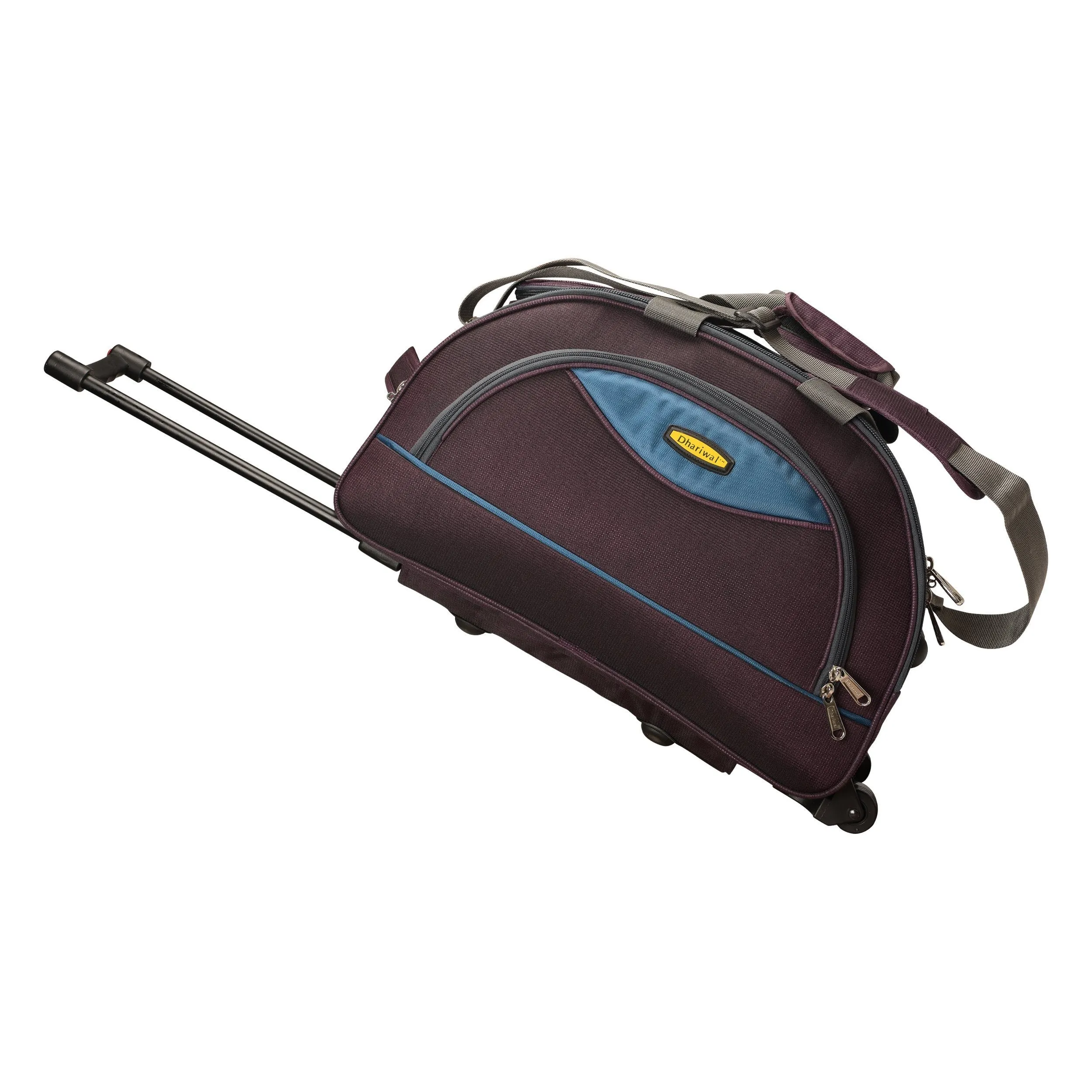 Dhariwal Rolling Trolley Duffle Bag [Size 20"] [Capacity(in L) 50L] [Model No. DB-704]