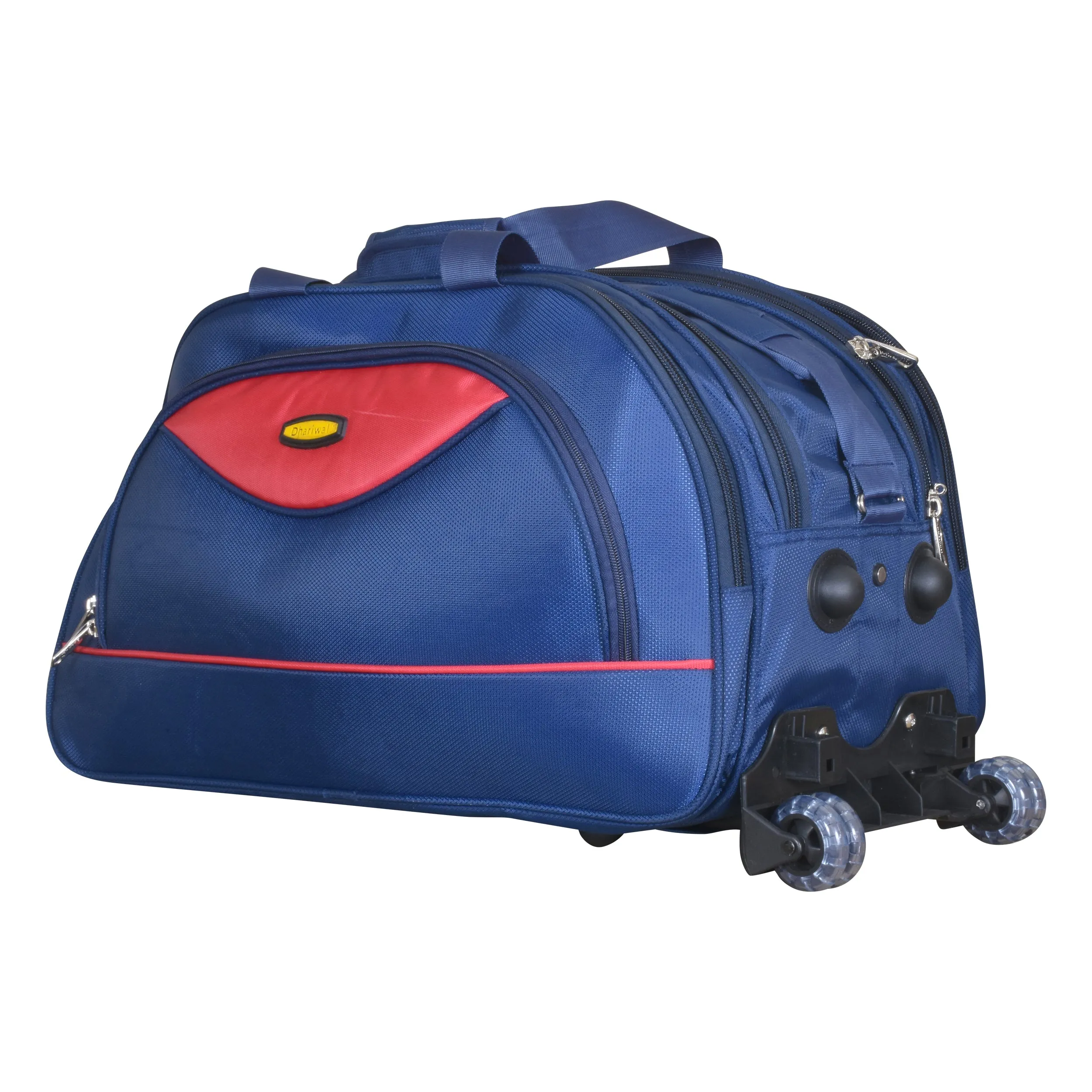 Dhariwal Rolling Trolley Duffle Bag [Size 20"] [Capacity(in L) 50L] [Model No. DB-704]