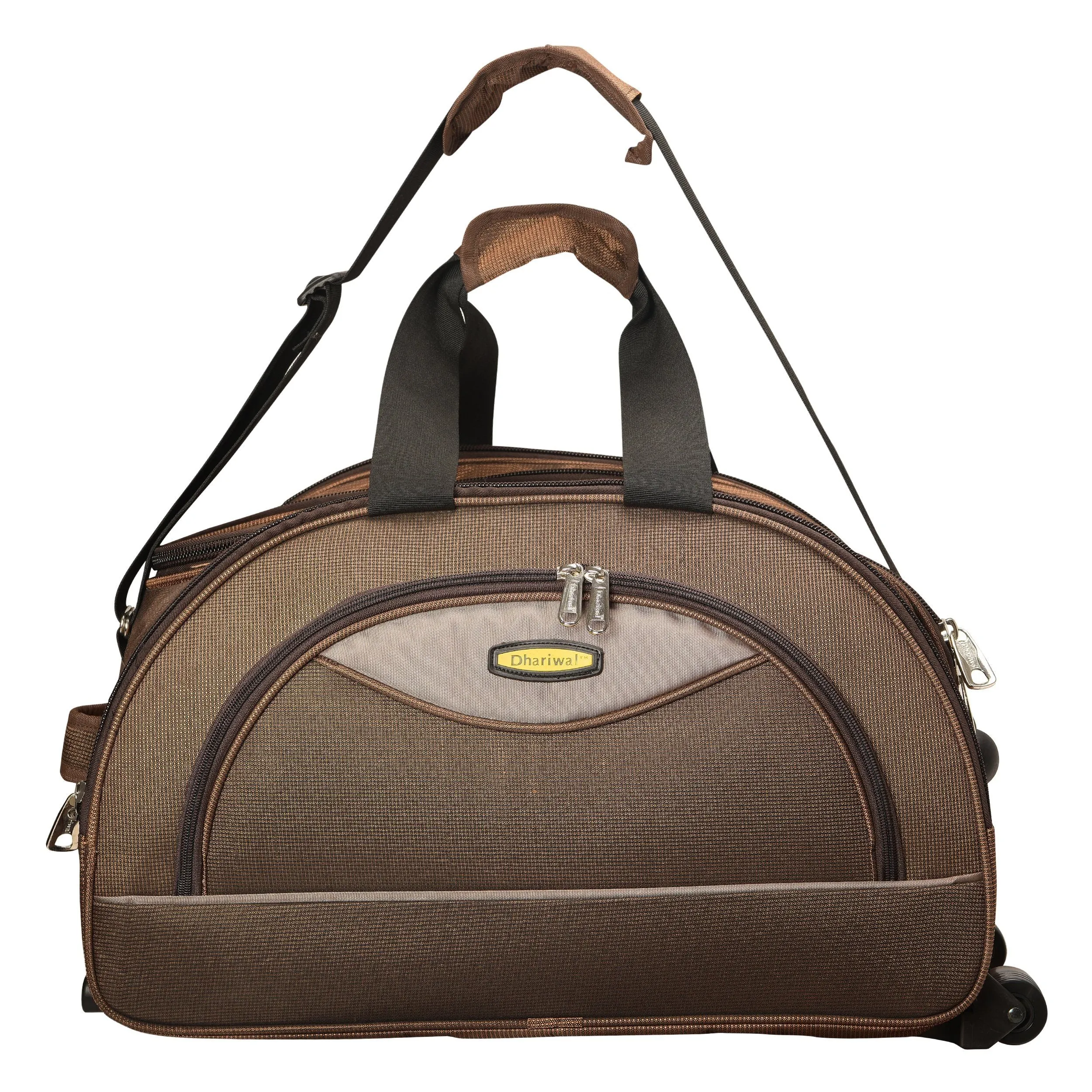 Dhariwal Rolling Trolley Duffle Bag [Size 20"] [Capacity(in L) 50L] [Model No. DB-704]