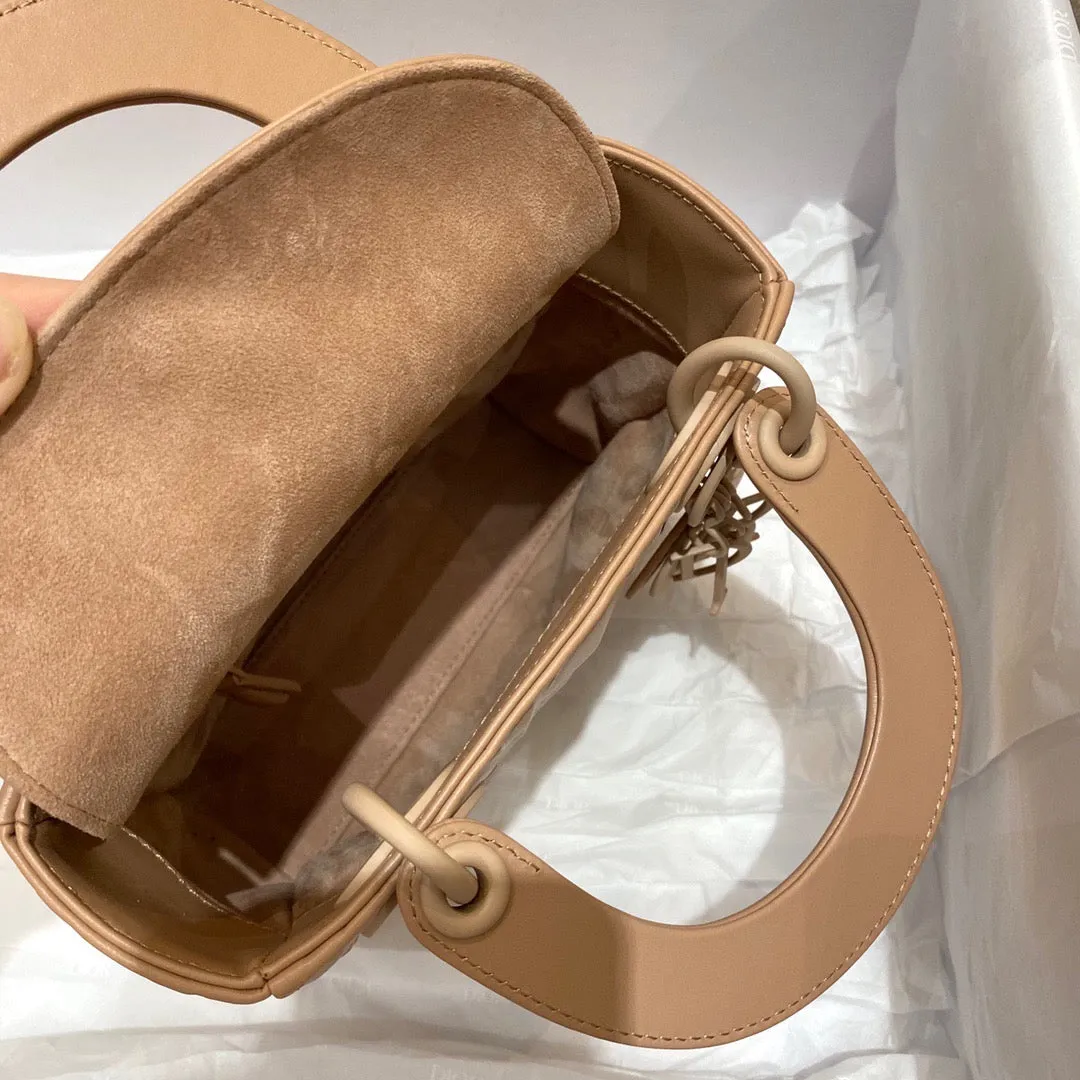 DR309 Mini Lady Dior Bag / HIGHEST QUALITY VERSION / 6.5 x 6 x 3 inches
