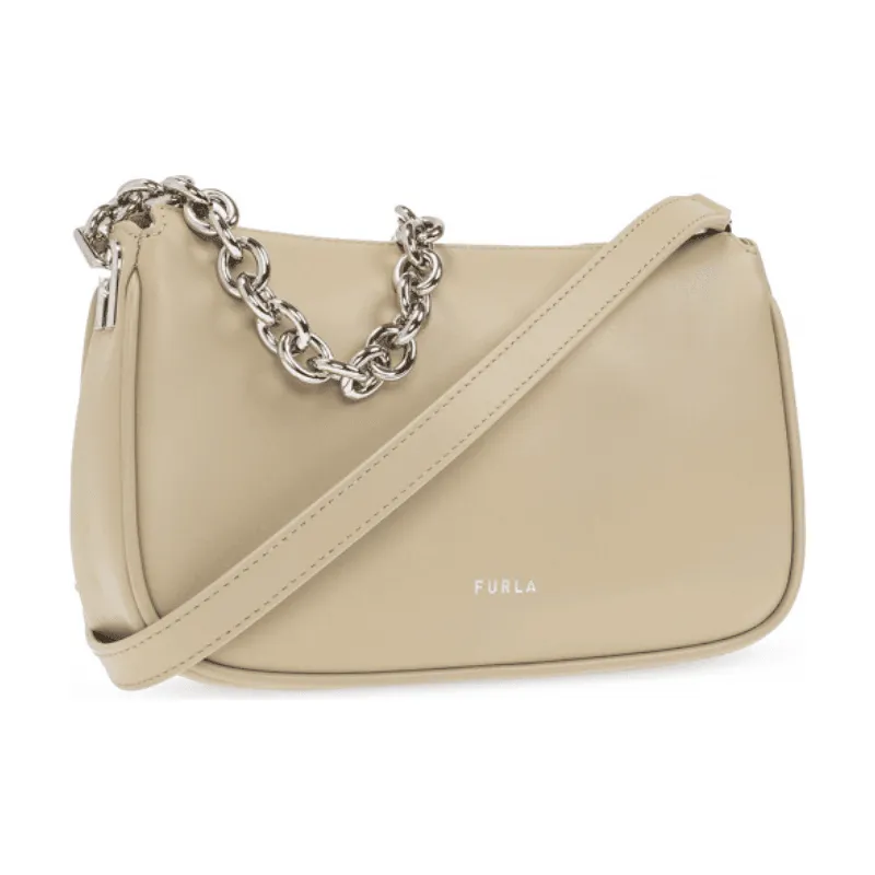 Furla 'Moon' Small Shoulder Bag - Juta