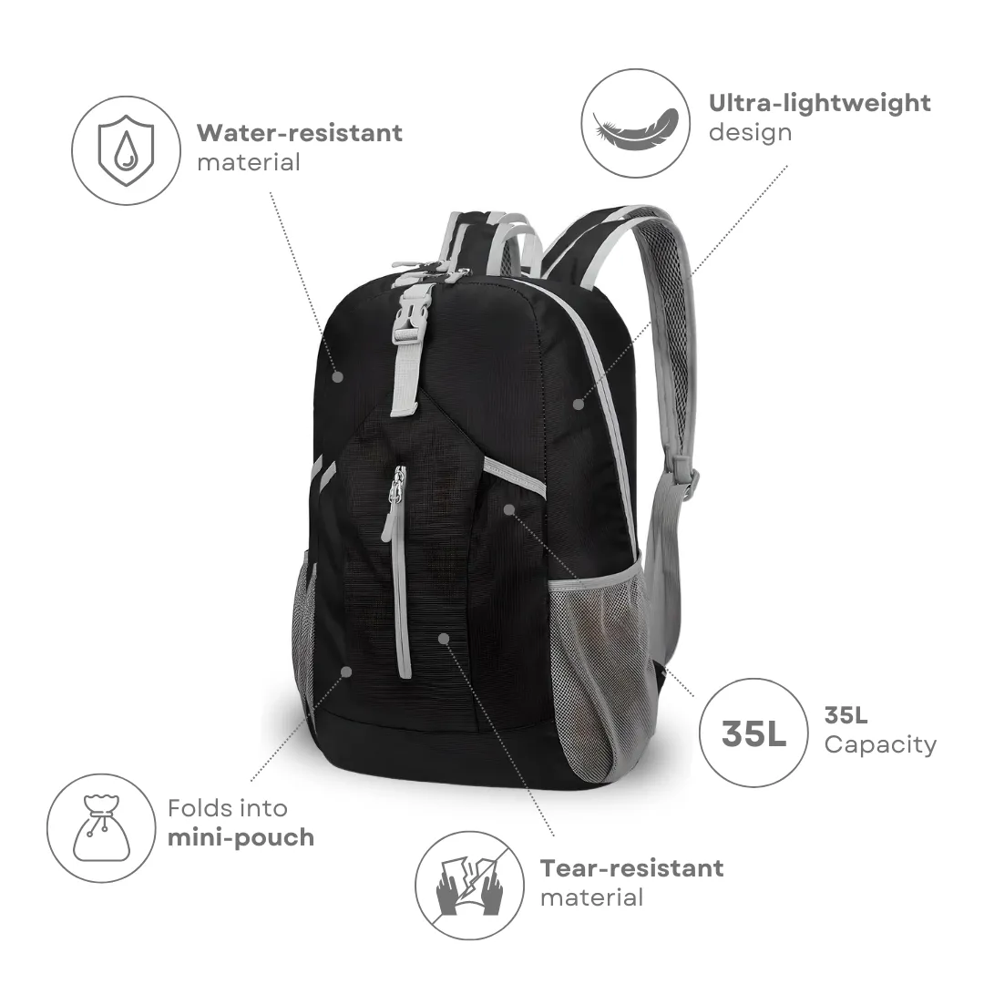 Glider | Lightweight Foldable Outdoor Backpack