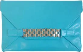 JNB Women's Slip-through Chain Envelope Clutch