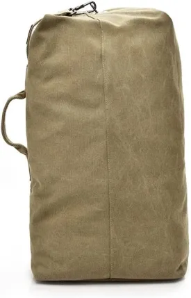 Large Capacity Backpack Male Luggage Canvas Backpack Bucket Shoulder Bags Leisure Men Backpacks(S code)