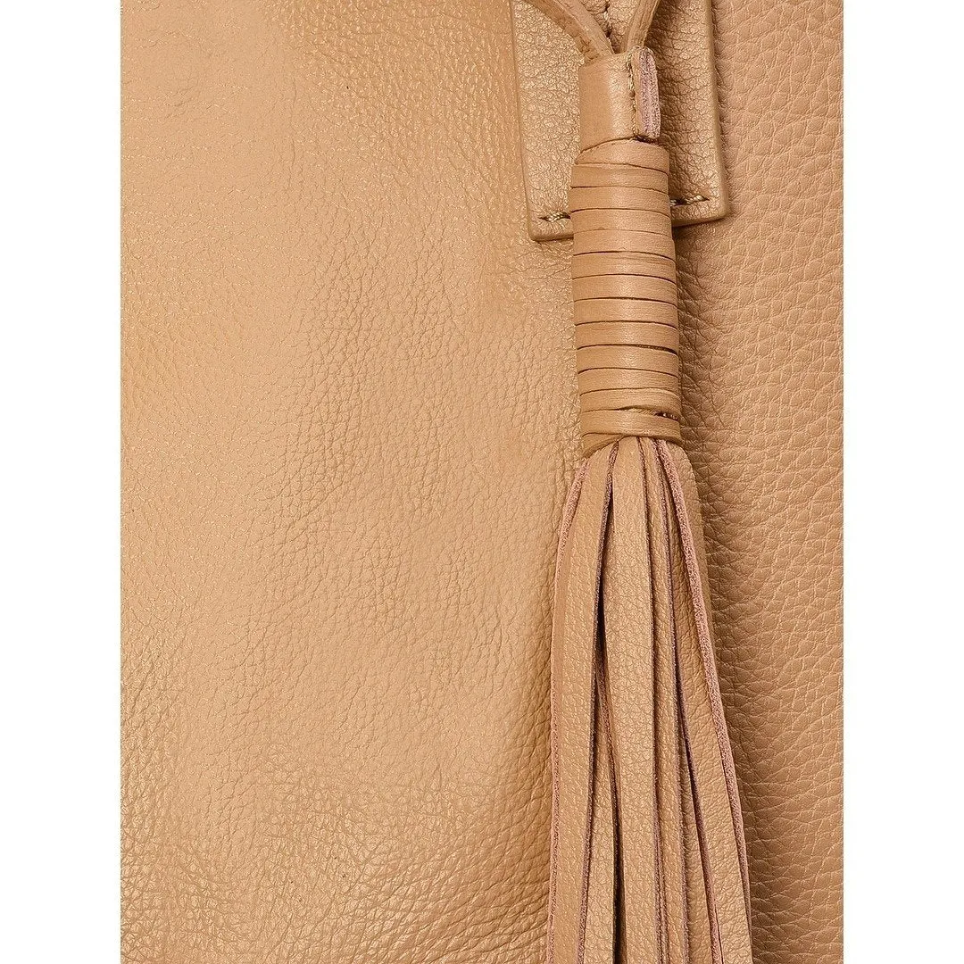 Leather Tote Bag - PRU1350