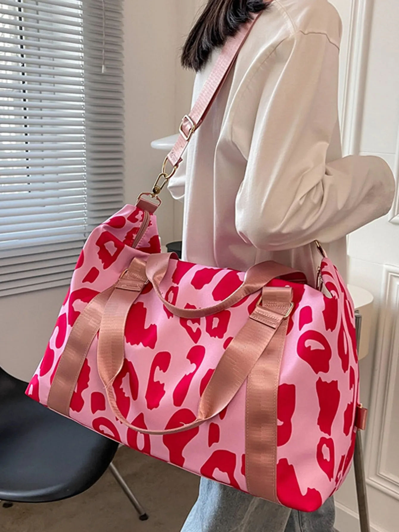 Leopard Pattern Training Bag