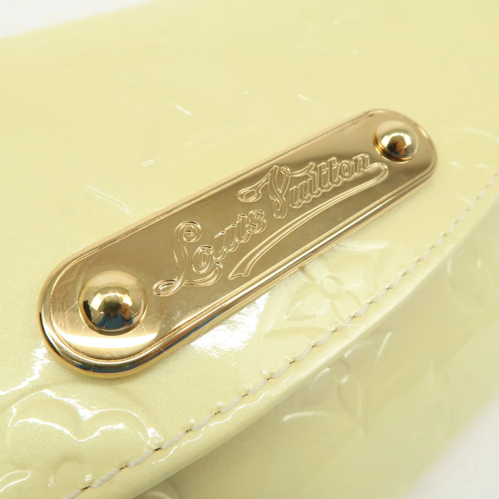 Louis Vuitton Monogram Vernis Sunset Boulevard Hand Bag M93541 Used