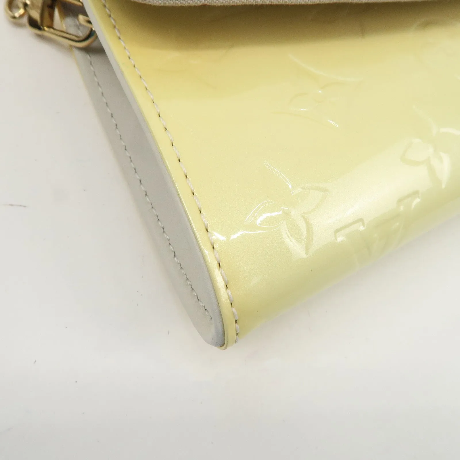 Louis Vuitton Monogram Vernis Sunset Boulevard Hand Bag M93541 Used