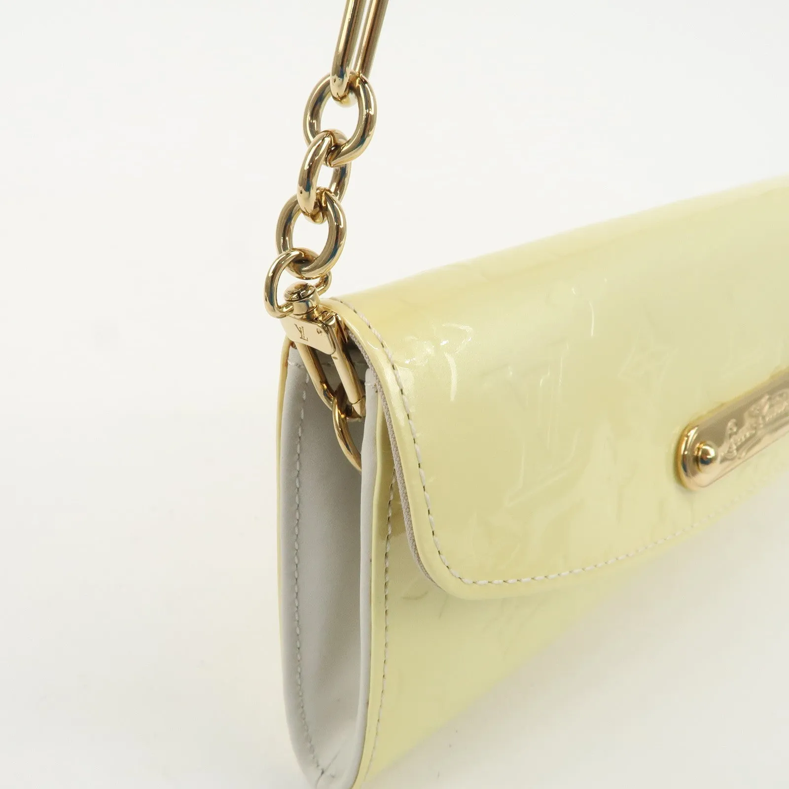 Louis Vuitton Monogram Vernis Sunset Boulevard Hand Bag M93541 Used
