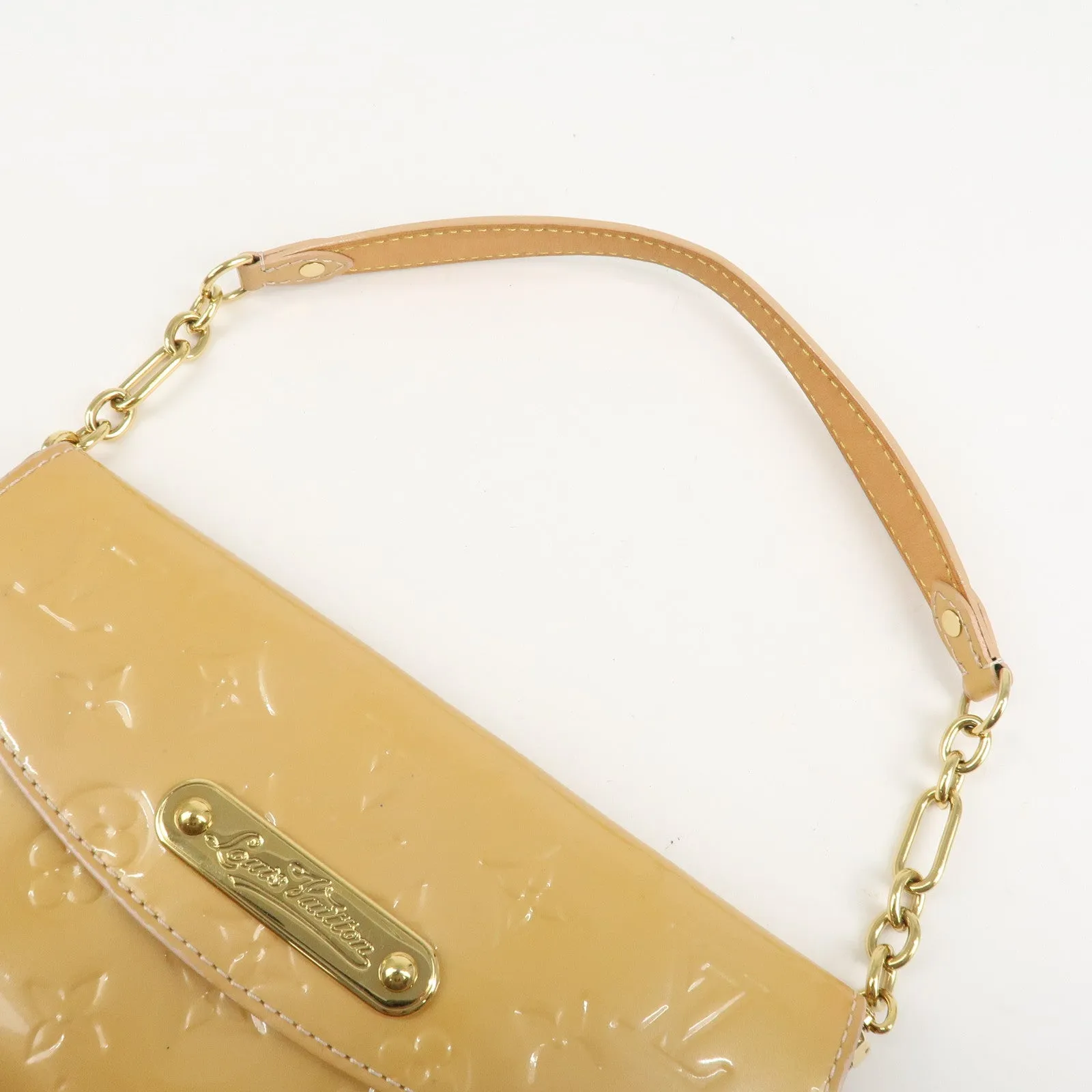 Louis Vuitton Monogram Vernis Sunset Boulevard Rose M91626 Used